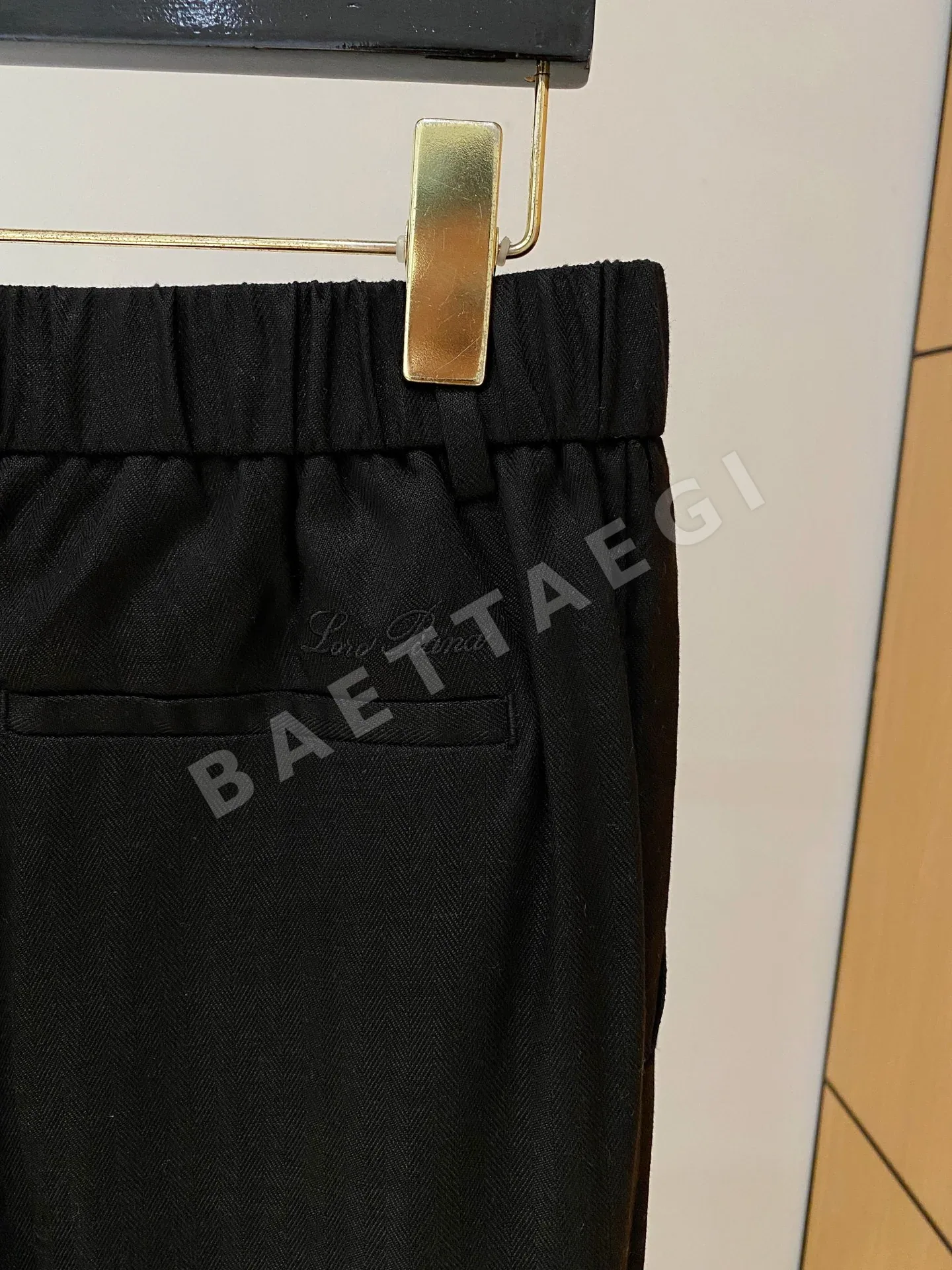 로로피아나 텐셀 린넨 남성 바지 상세 이미지 8