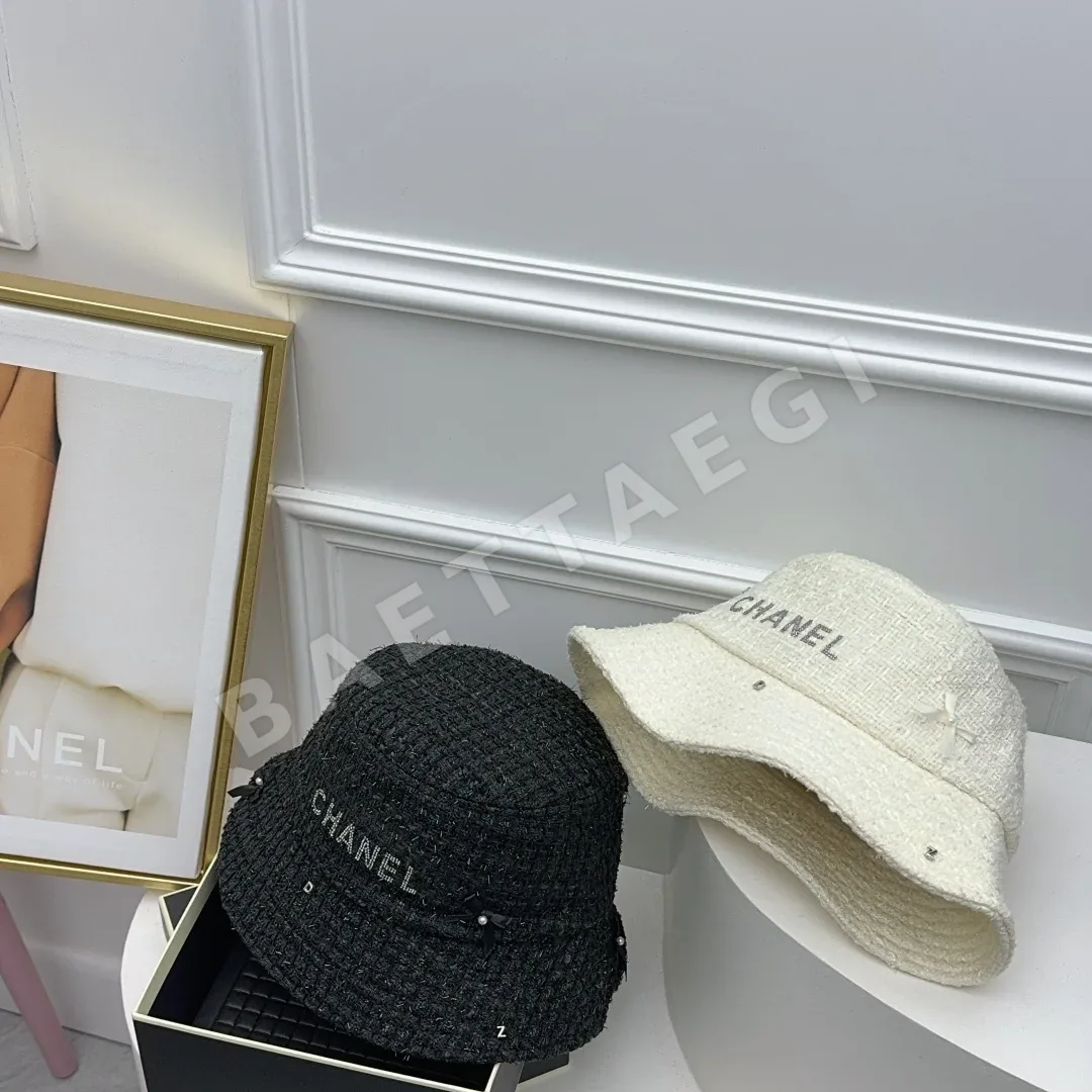 샤넬 라인스톤 장식 어부 모자 상세 이미지 9