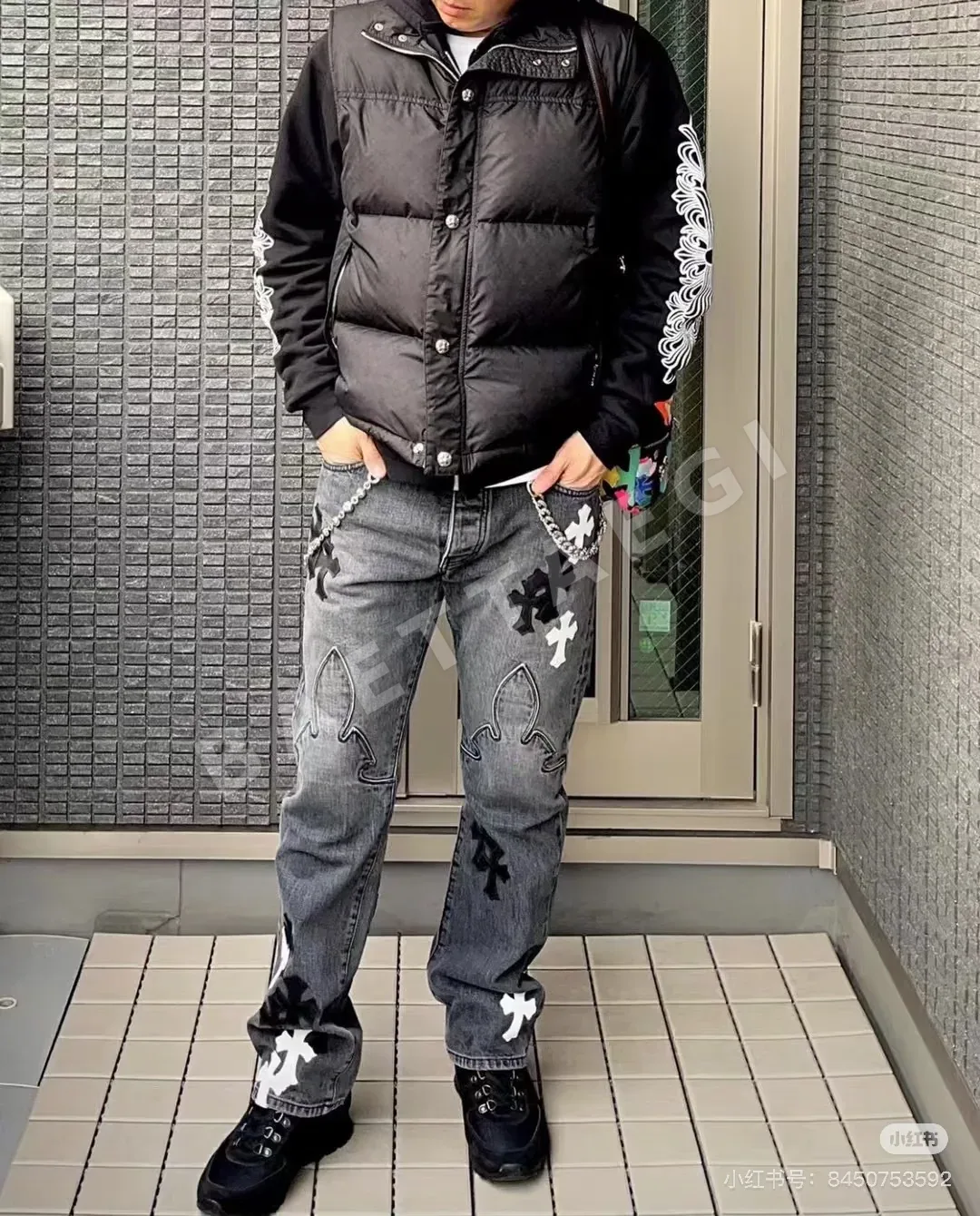 크롬하츠 바지 상세 이미지 3