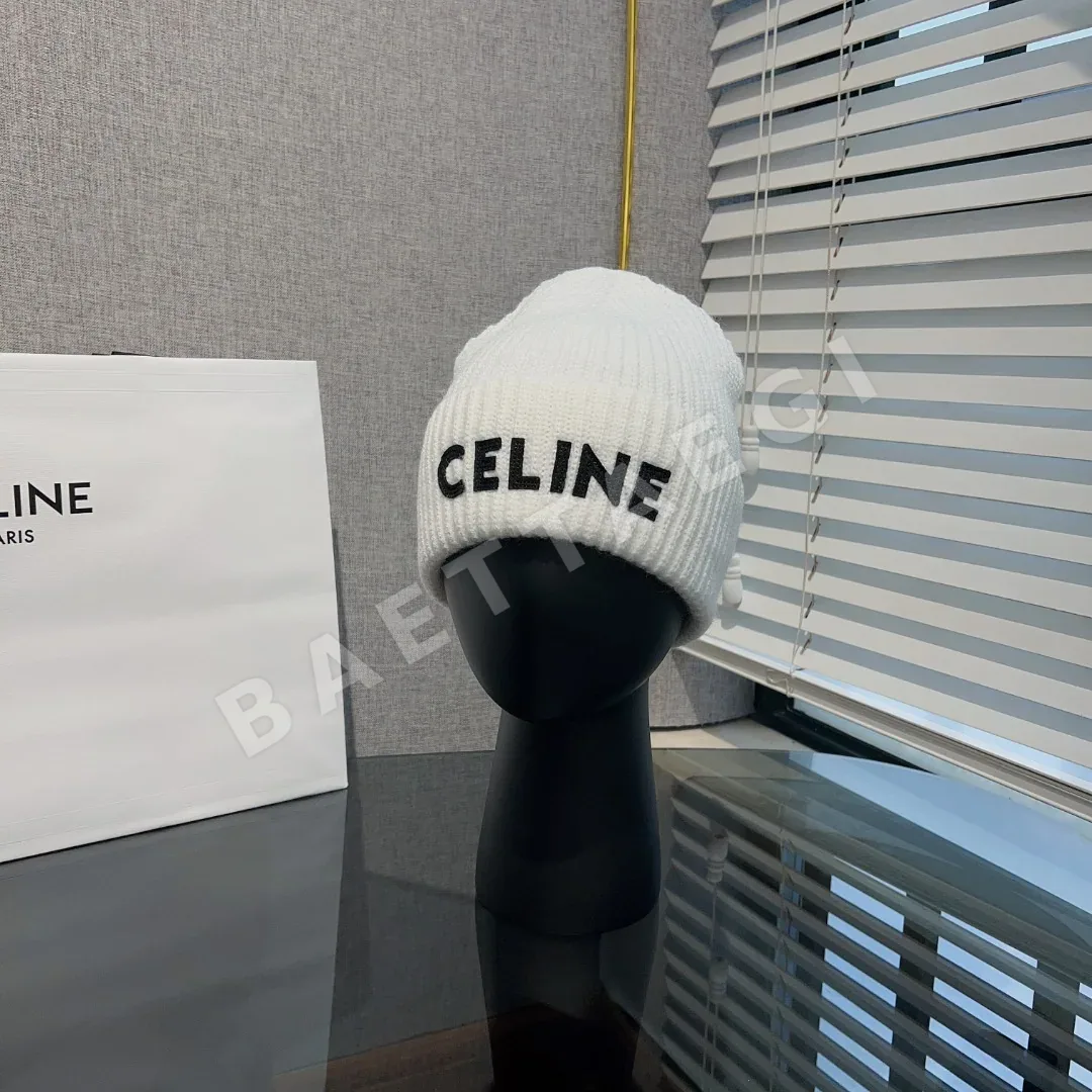 셀린느 자수 니트 비니 상세 이미지 2