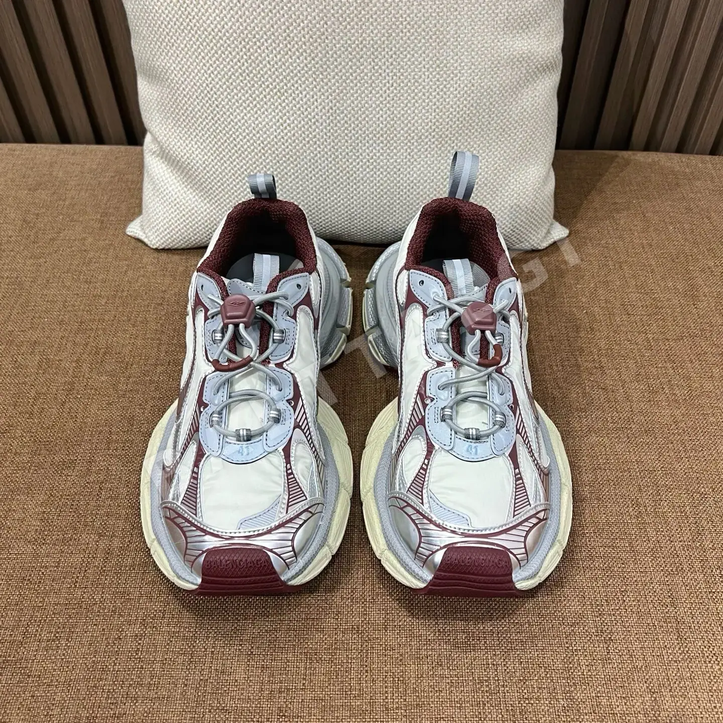 발렌시아가 3XL 스니커즈 메시,폴리우레탄 상세 이미지 2