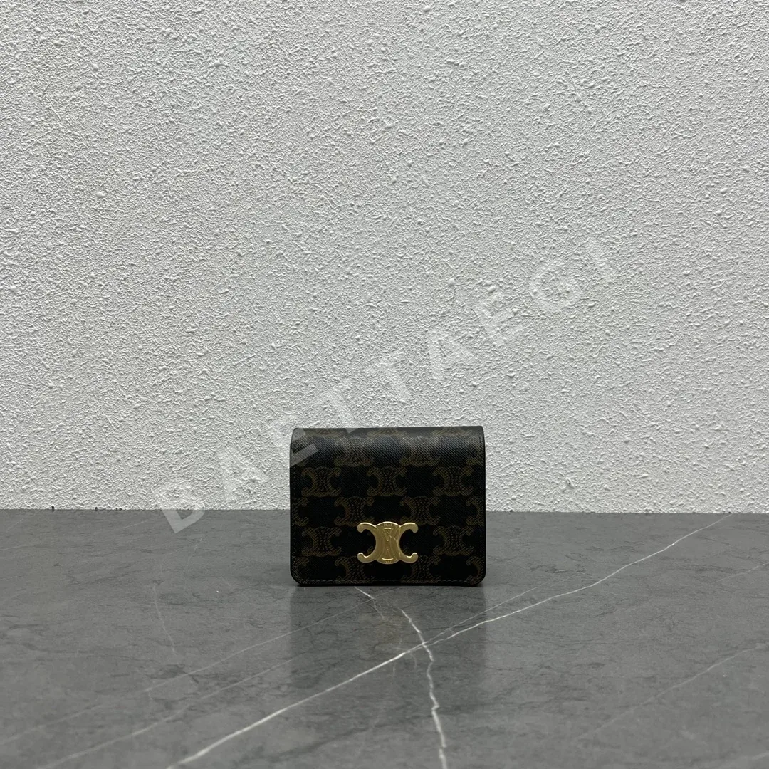 셀린느 TRIOMPHE 개선문 스냅 숏 지갑 22556