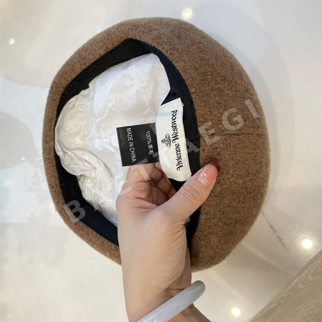 비비안웨스트우드 양모 베레모 모자 상세 이미지 9