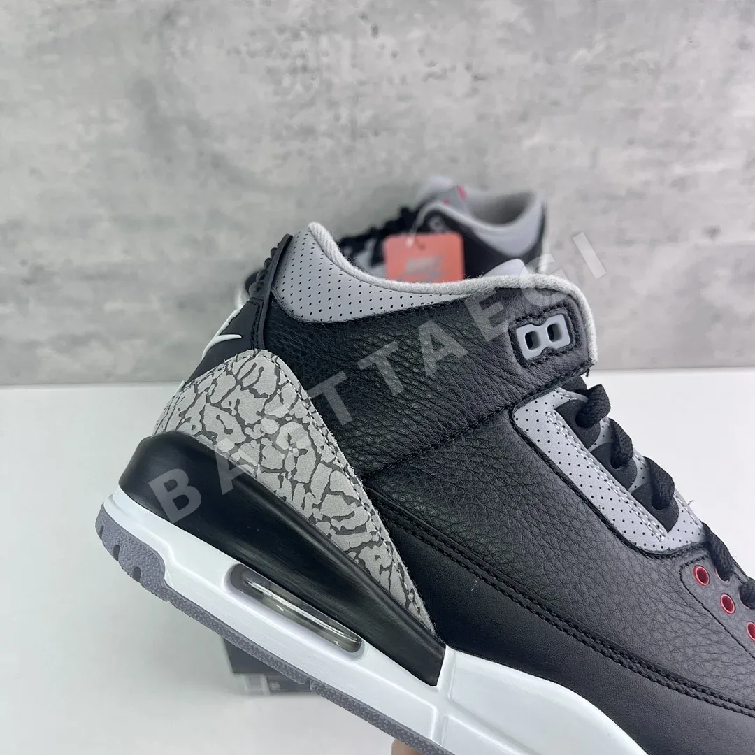 나이키 [GX] 조던 3 레트로 OG DN3707-010 201343 Nike Jordan 3 Retro OG Black Cemen 상세 이미지 6