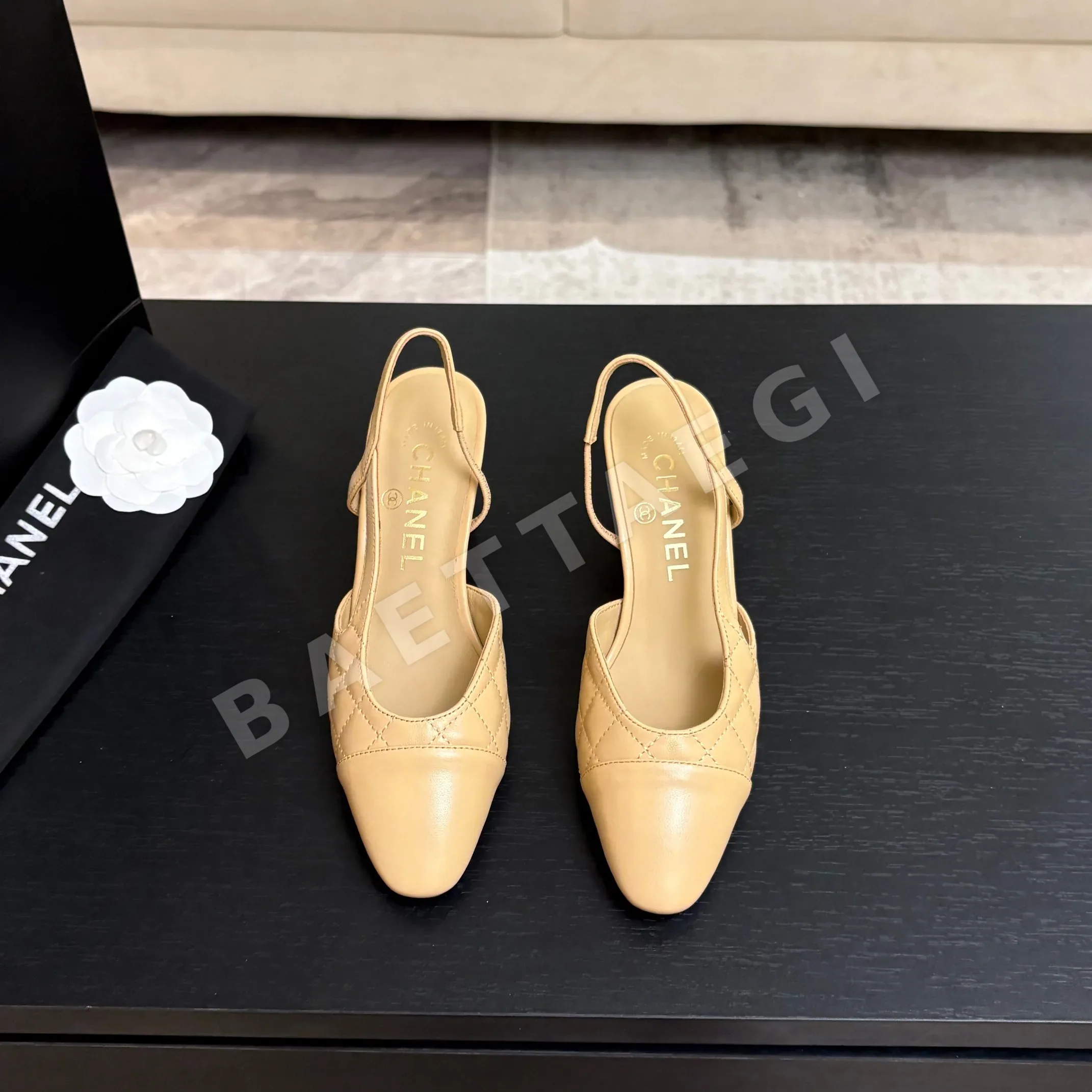 샤넬 클래식 슬링백 힐 151587