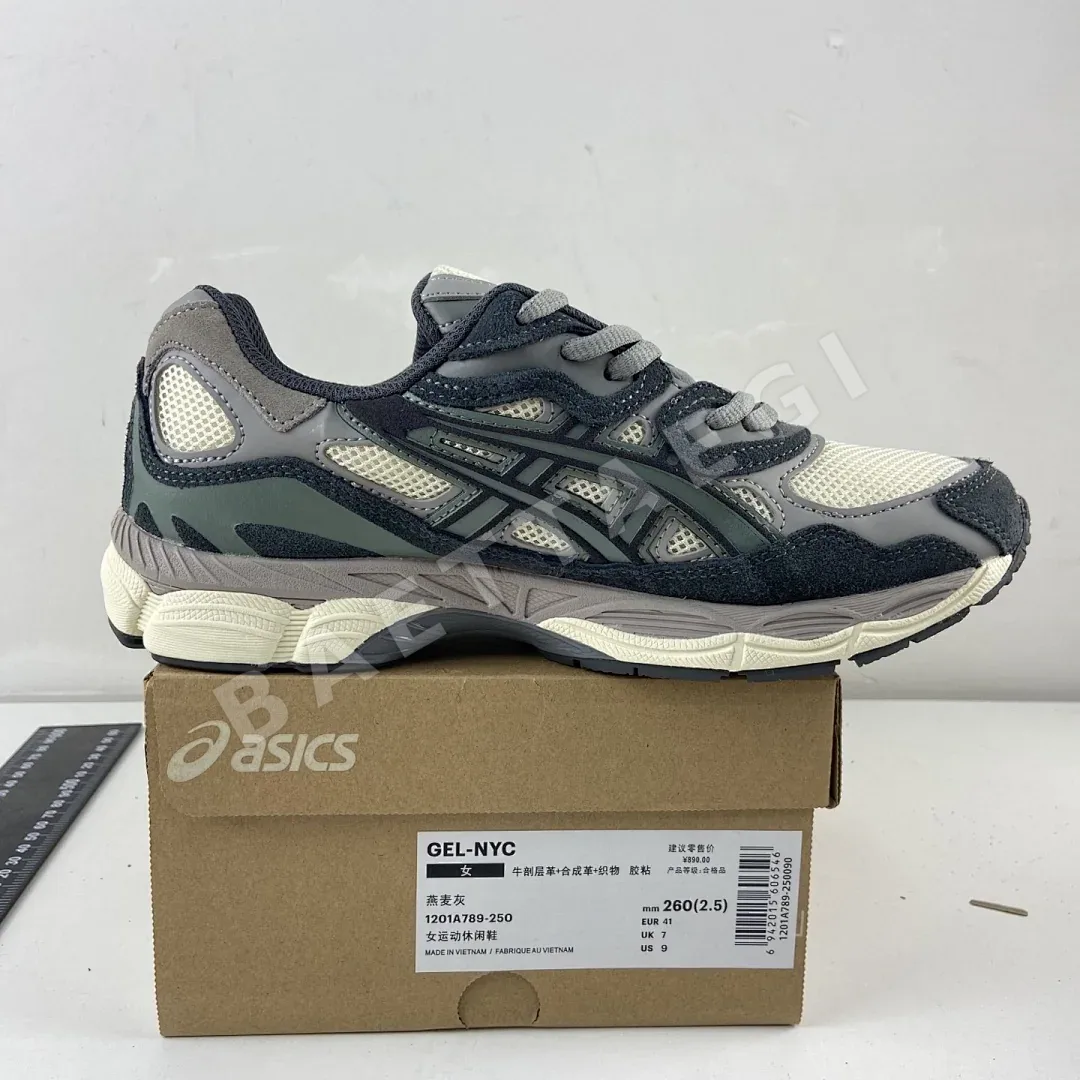 아식스 [HP] 젤 NYC 1201A789-250 200207 Asics Gel-NYC Oatmeal Obsidian Grey 상세 이미지 4
