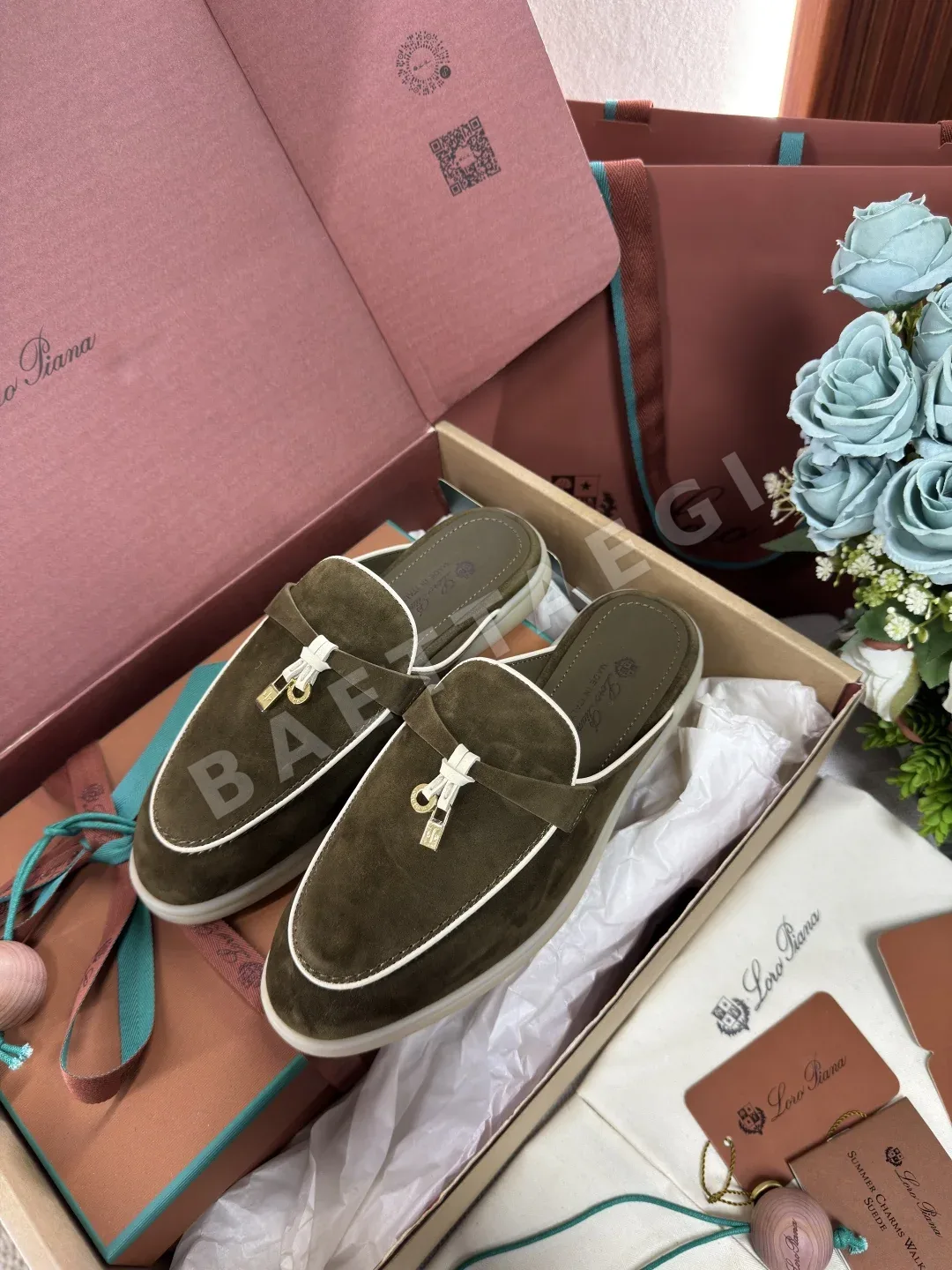 로로피아나 여성 슬리퍼 상세 이미지 2
