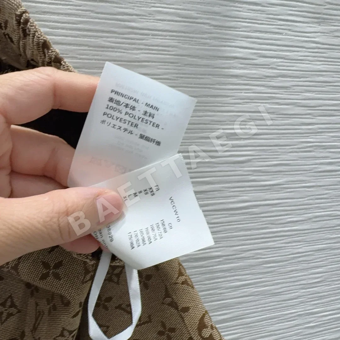 루이비통 크루넥 티셔츠 자카드 반바지 세트 상세 이미지 8