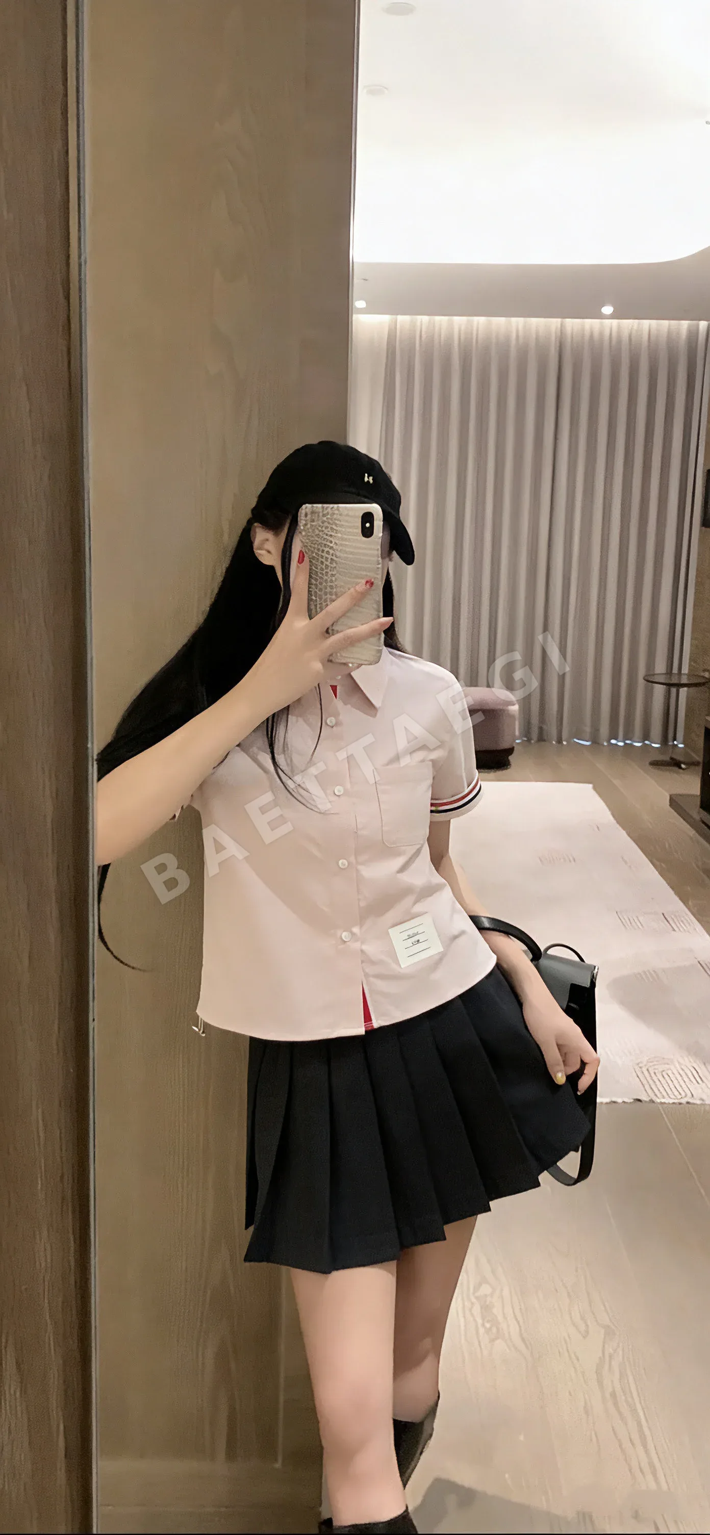 톰브라운 여성 반팔 SS 53197
