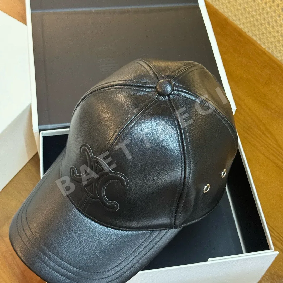 셀린느 시어스킨 가죽 야구모자 상세 이미지 3