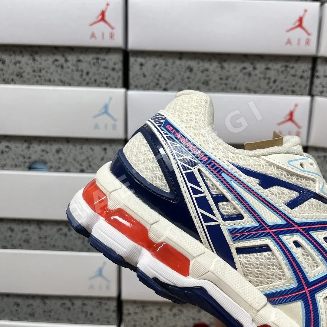 아식스 [TOP] 젤 카야노 20 1203A388-101 200416 Asics Gel-Kayano 20 Cream Blue Red 상세 이미지 6