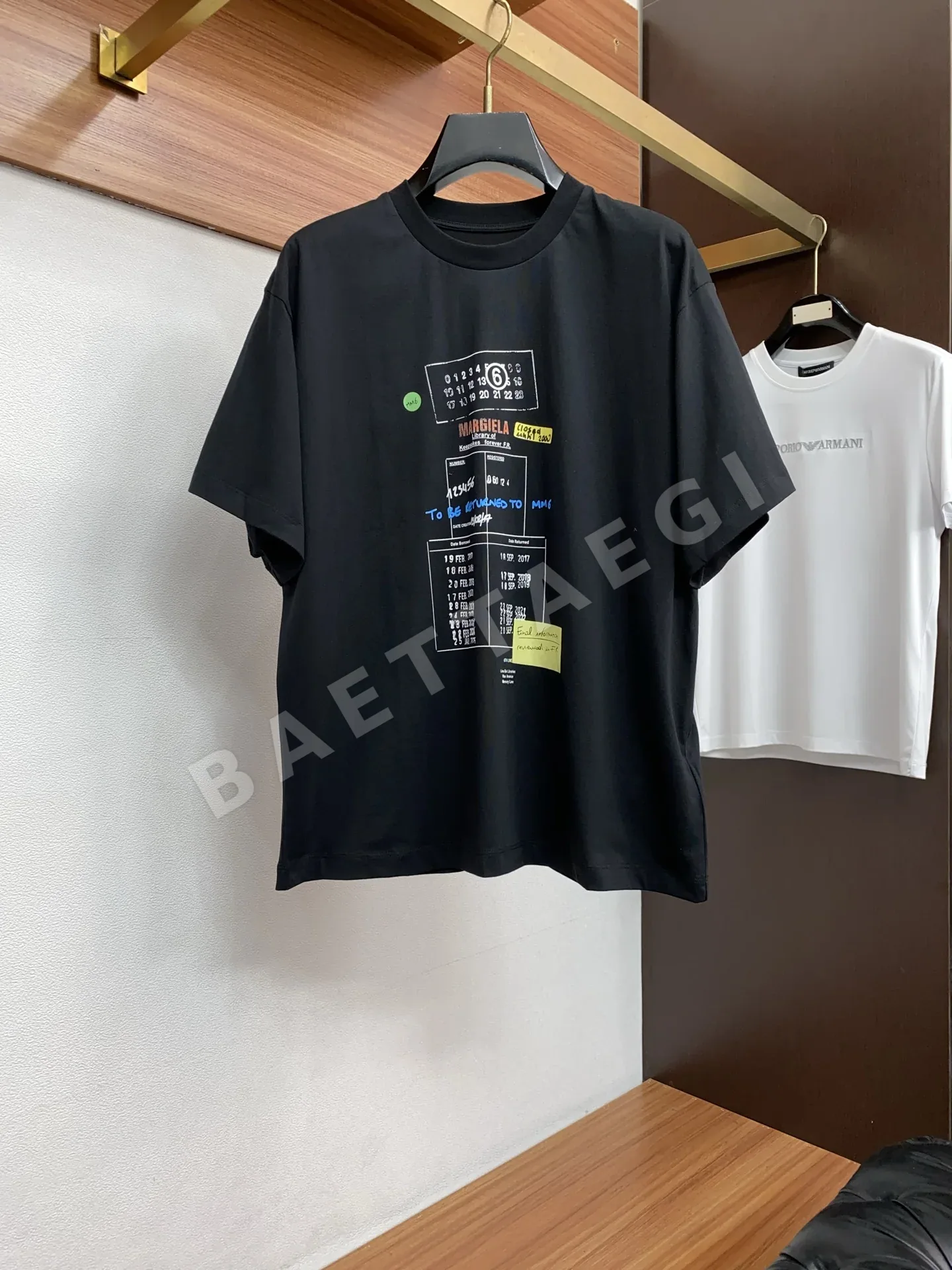 마르지엘라 남성 반팔 티셔츠 48212