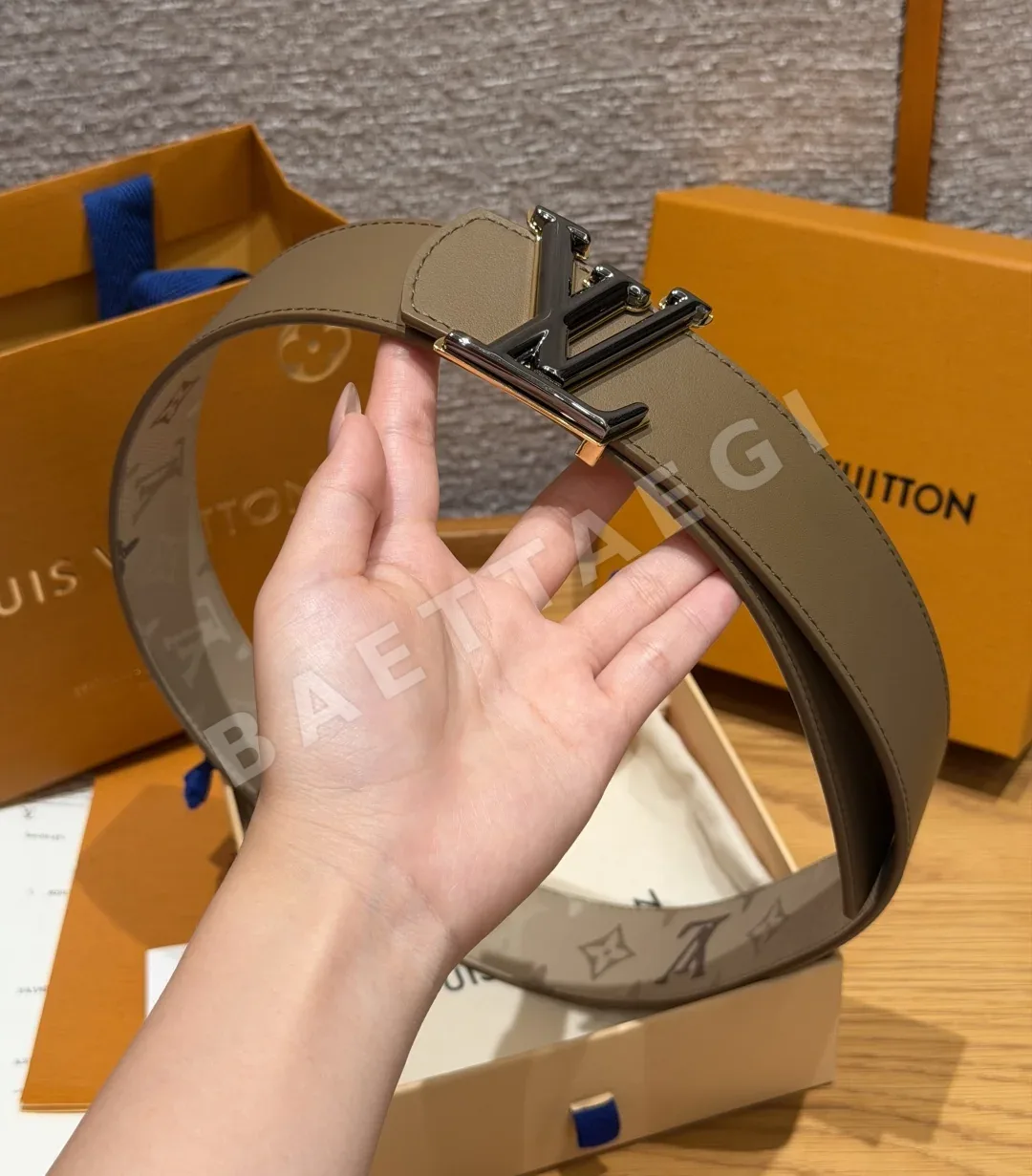루이비통 디멘션 40mm 리버서블 벨트 상세 이미지 6