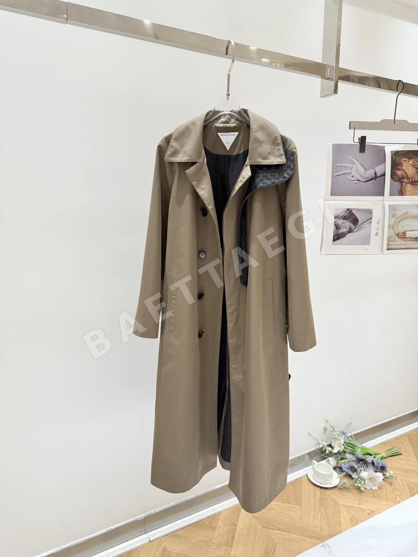 보테가베네타 라펠카라 여성 자켓 상세 이미지 6