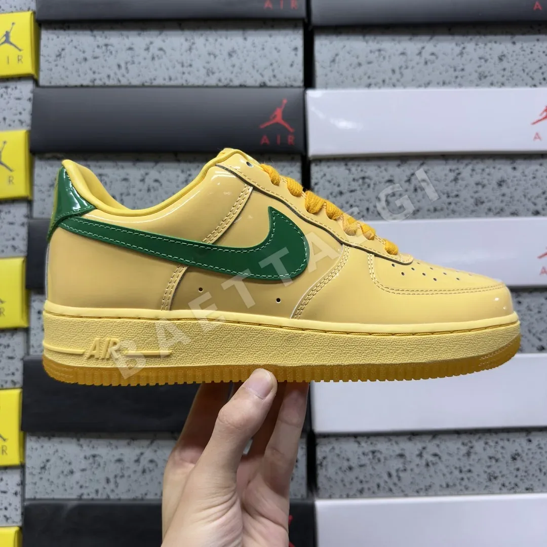 나이키 [G] 에어 포스 1 로우 IO4489-700 201892 Nike Air Force 1 Low Patent Leather Topaz 상세 이미지 3