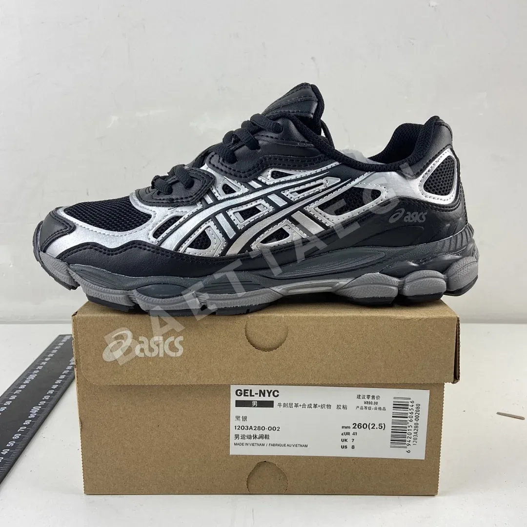 아식스 [HP] 젤 NYC 1203A280-002 200205 Asics Gel-NYC Black Graphite Grey 상세 이미지 4