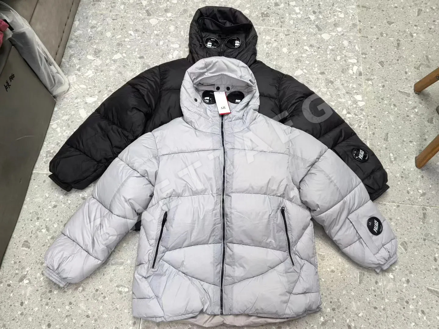 CP컴퍼니 면 충전 남성 패딩 170226