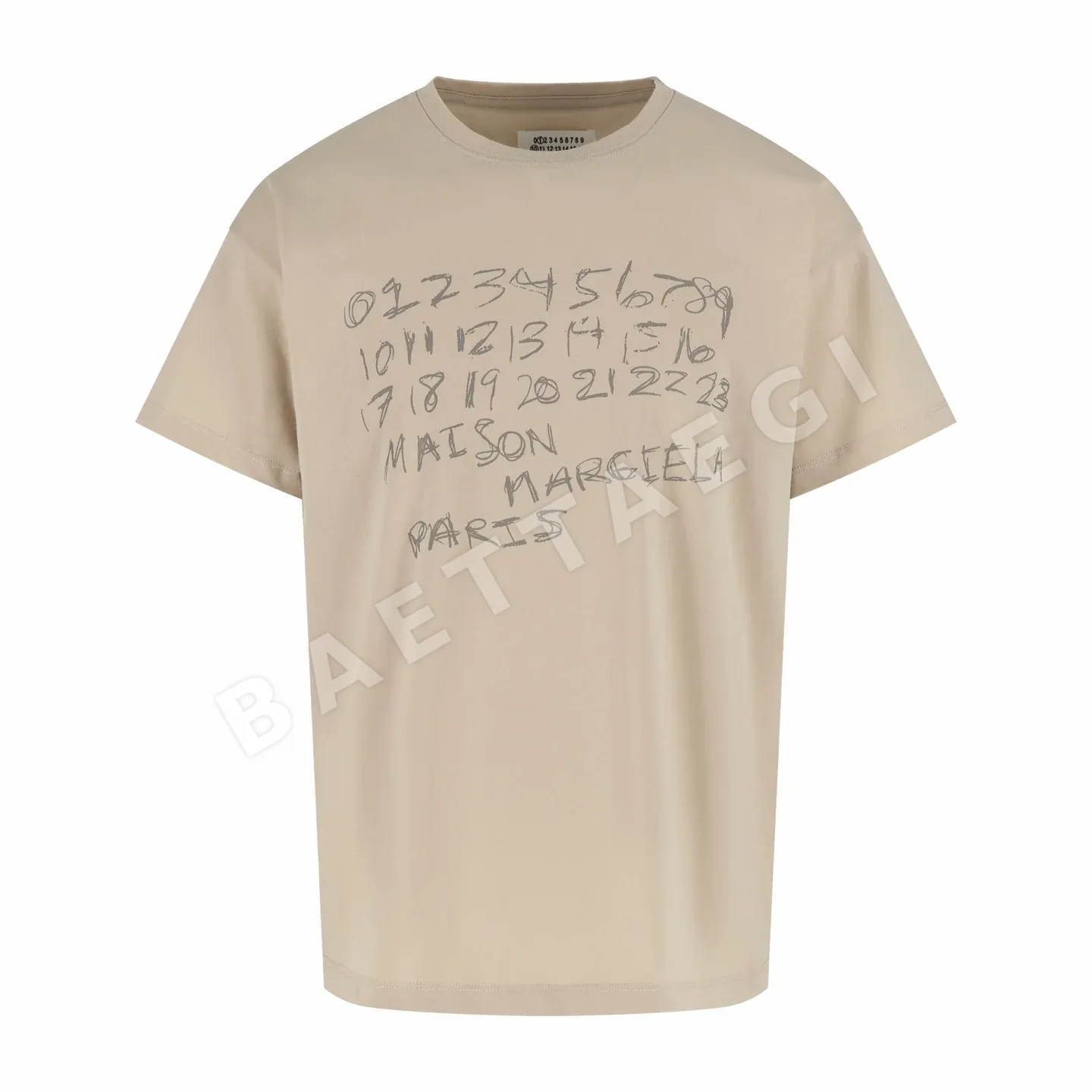 마르지엘라 디지털 그래피티 남성 반팔 티셔츠 48223