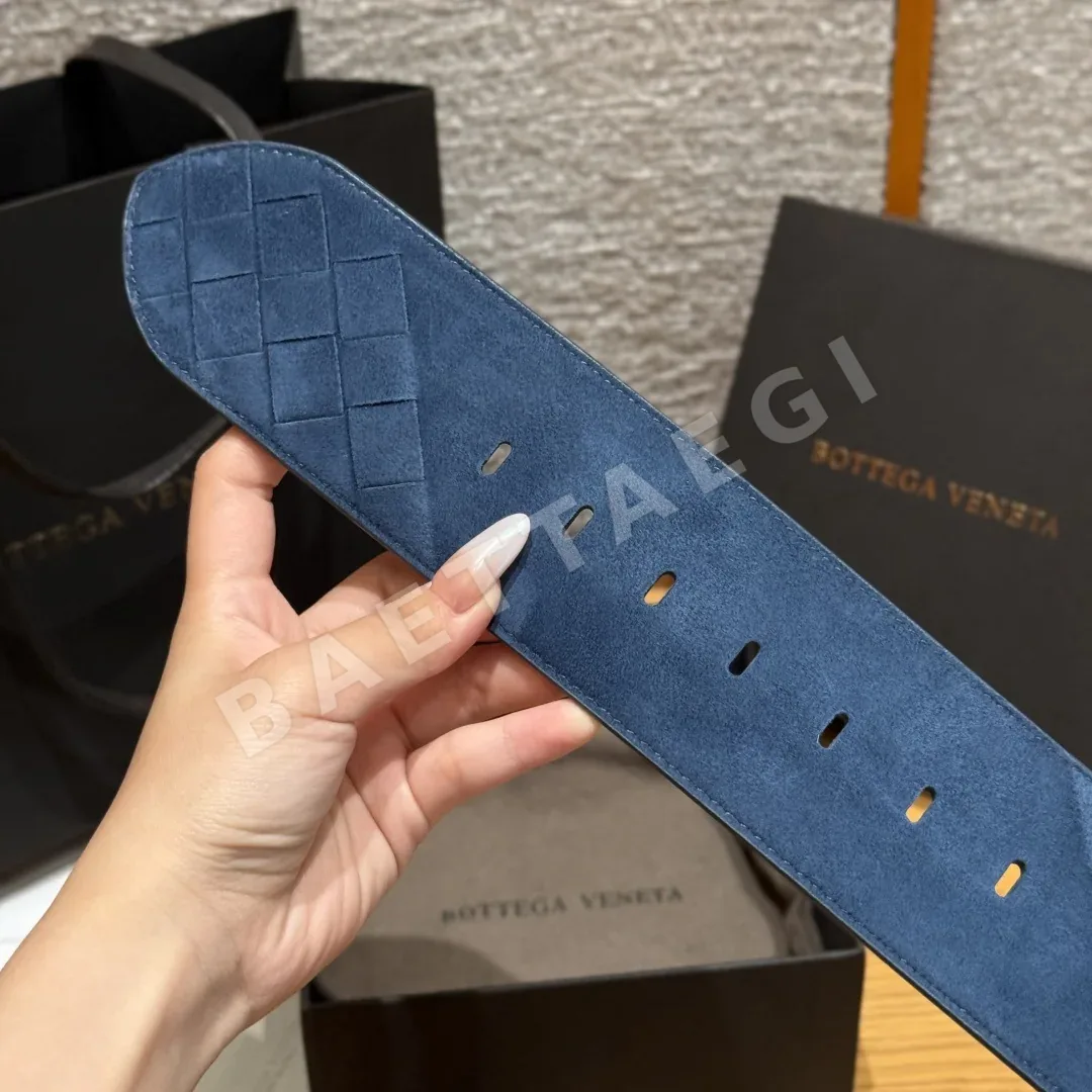 보테가베네타 브론업 인트레치오 스웨이드 벨트 상세 이미지 7