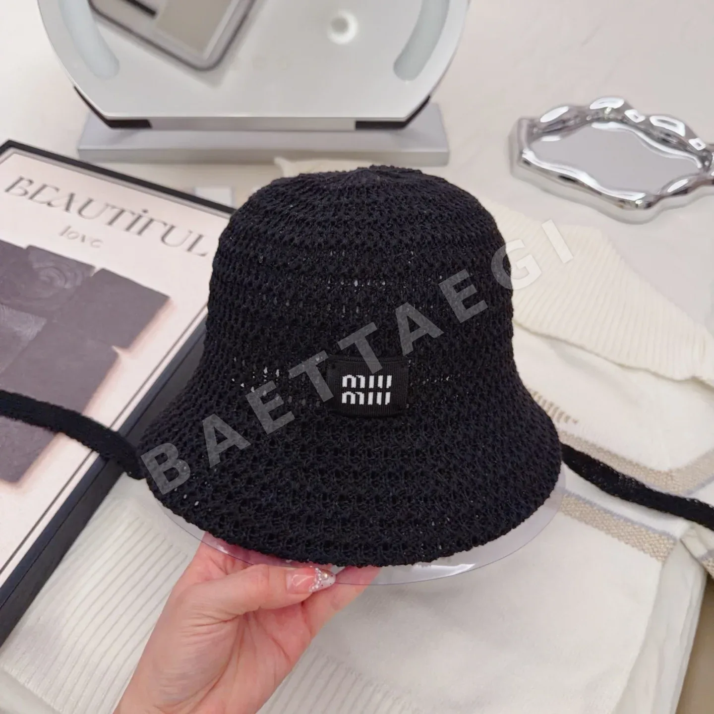 미우미우 모자 80854 Miu Miu Cap 상세 이미지 2