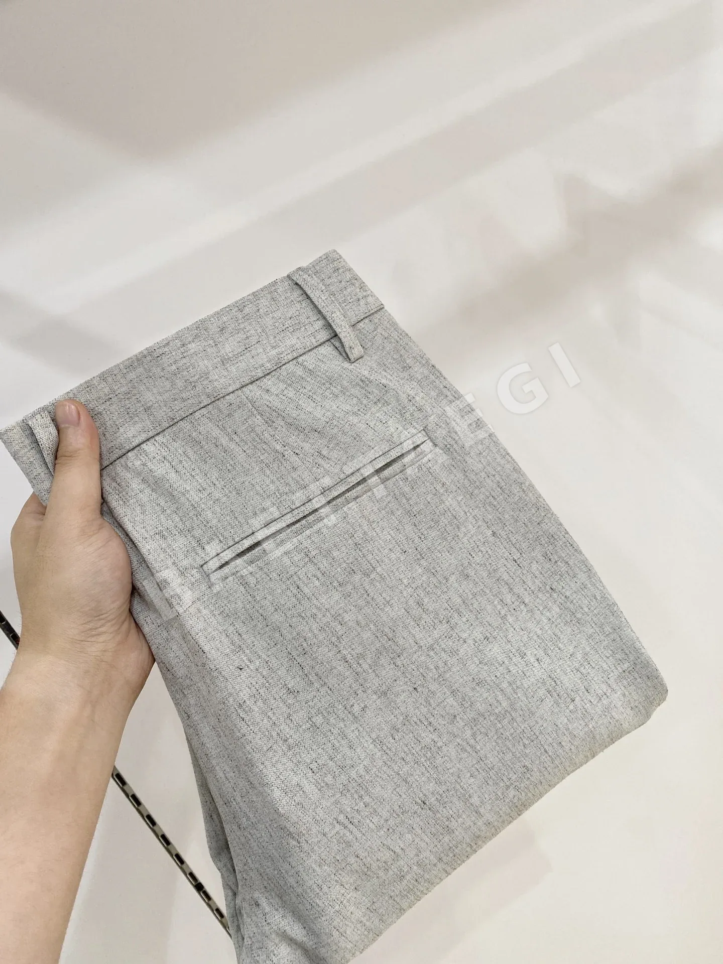 로로피아나 남성 린넨 바지 상세 이미지 10