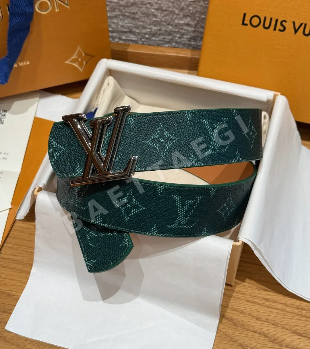 루이비통 디멘션 모노그램 헤리티지 40mm 리버시블 벨트 173263