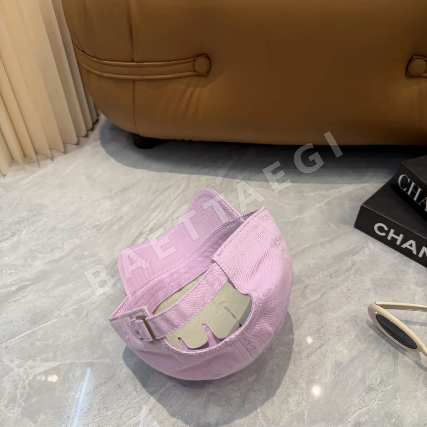 샤넬 로고 베이스볼 캡 상세 이미지 3