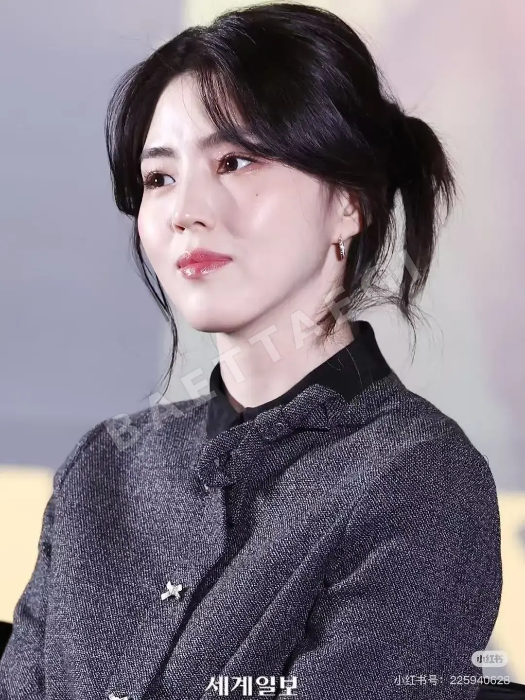 디올 컬러 블록 스탠드 카라 재킷 세트 상세 이미지 6