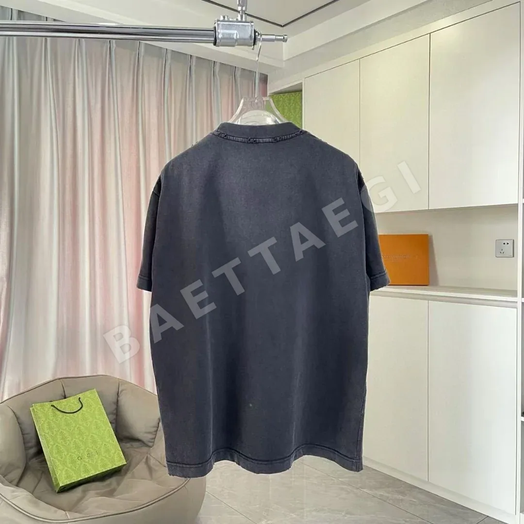 마르지엘라 데미지 가공 그라데이션 반팔 티셔츠 상세 이미지 7