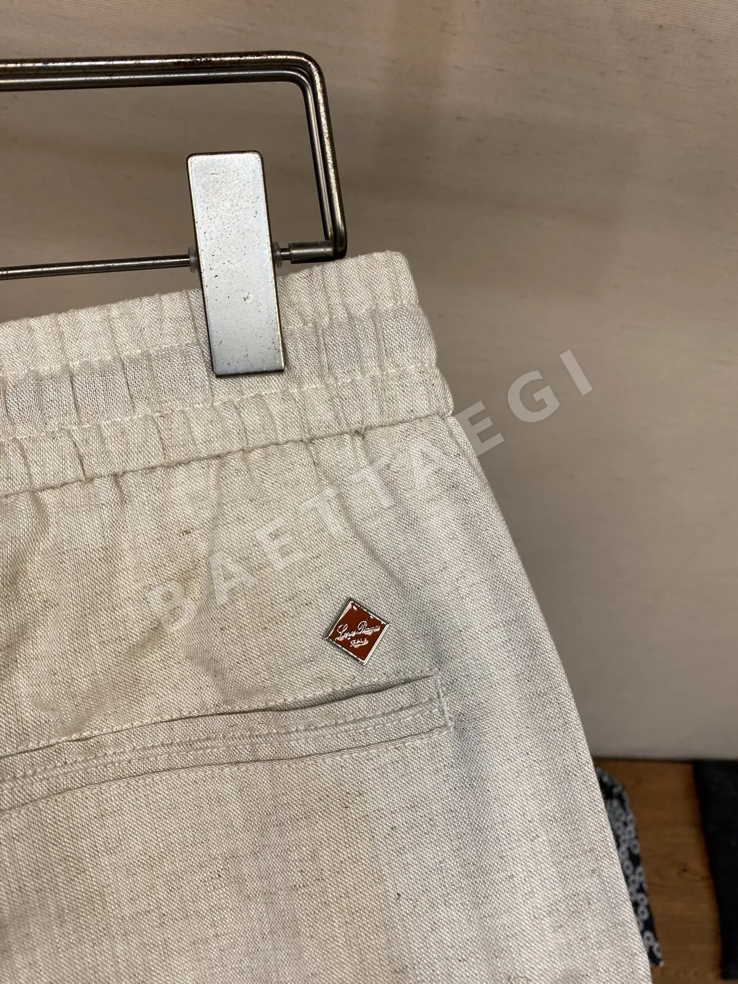 로로피아나 리오셀 린넨 혼방 남성 캐주얼 바지 상세 이미지 9