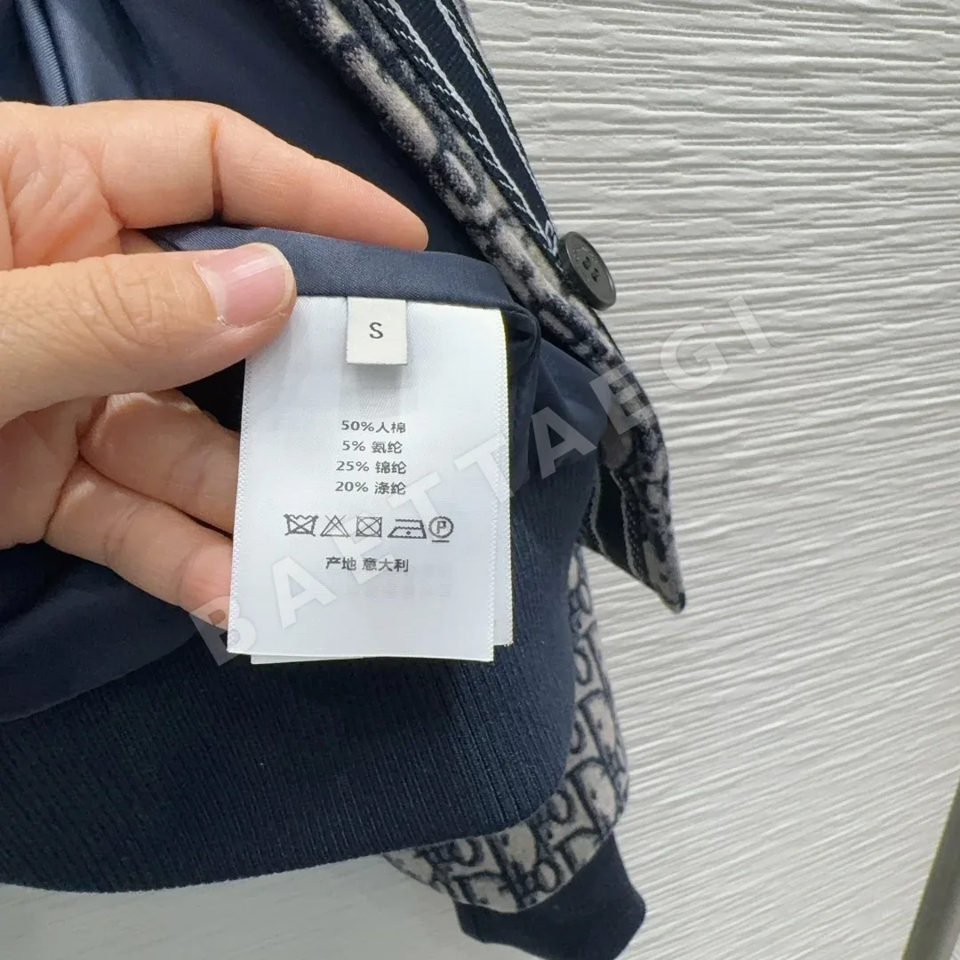 디올 모노그램 웨빙 여성 자켓 상세 이미지 9