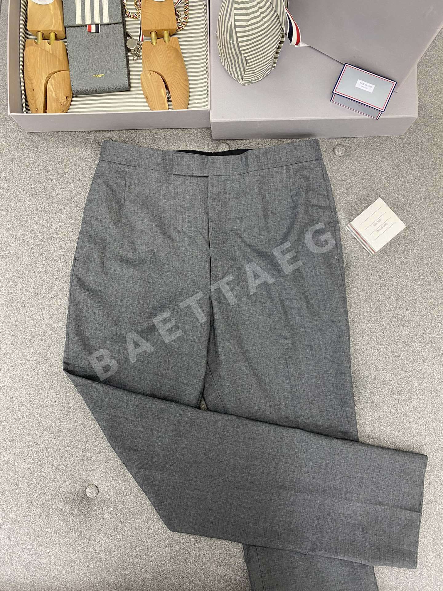 톰브라운 남성 울 바지 상세 이미지 5