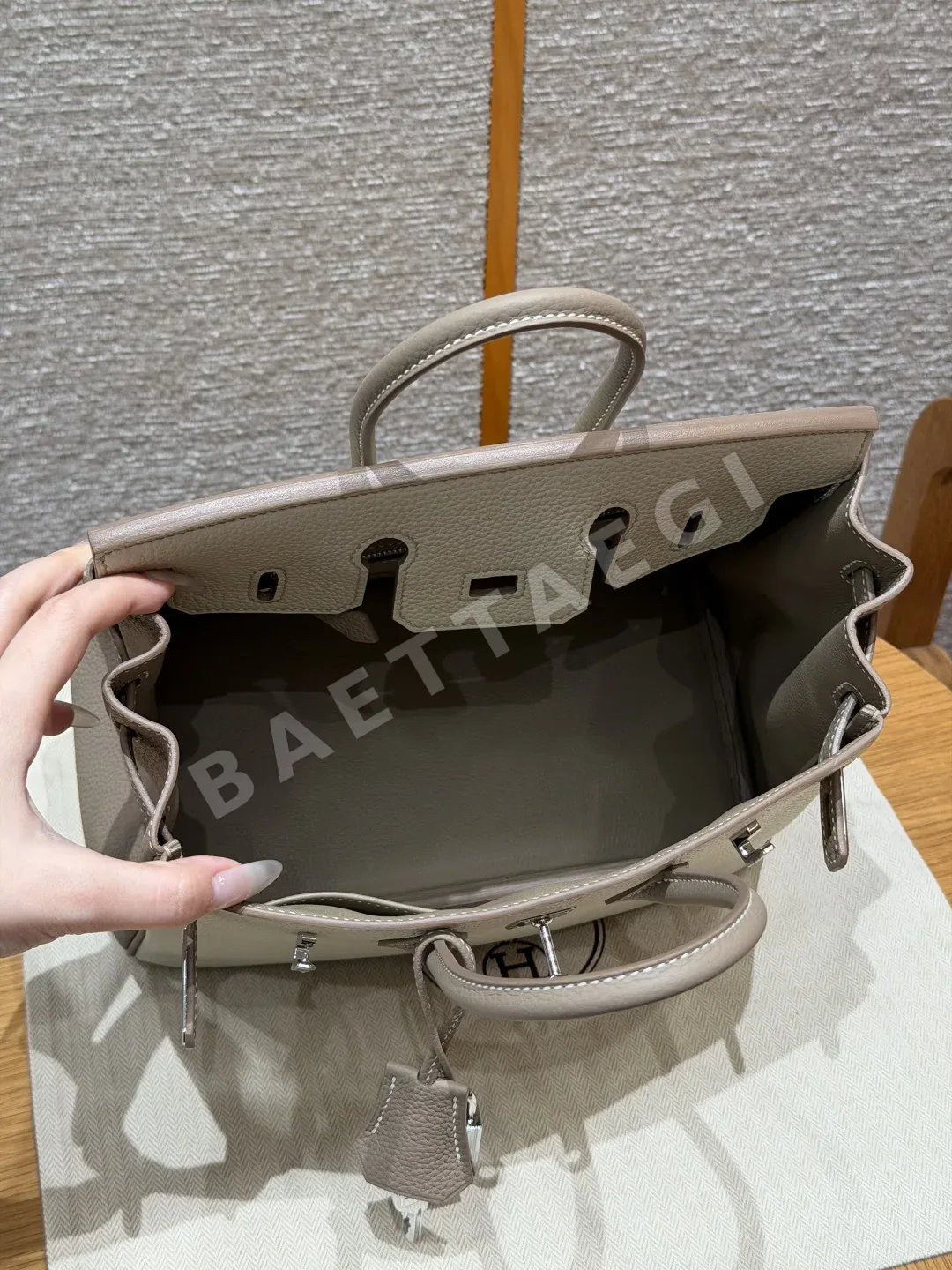 에르메스 버킨 25 토고 가방 상세 이미지 6