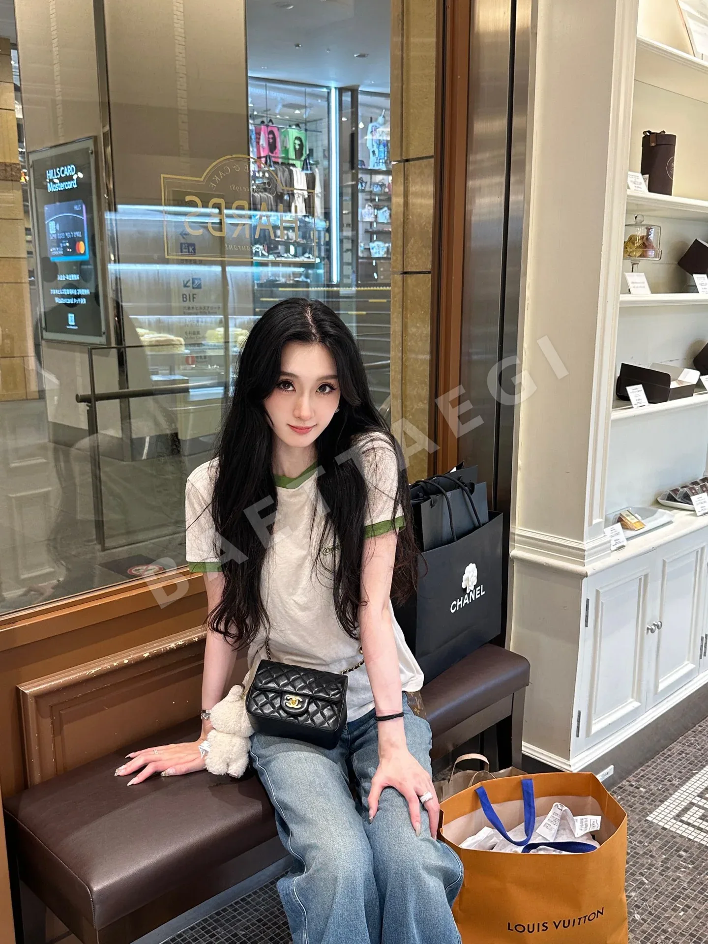 크롬하츠 여성 산스크리트어 프린트 반팔 티셔츠 상세 이미지 28