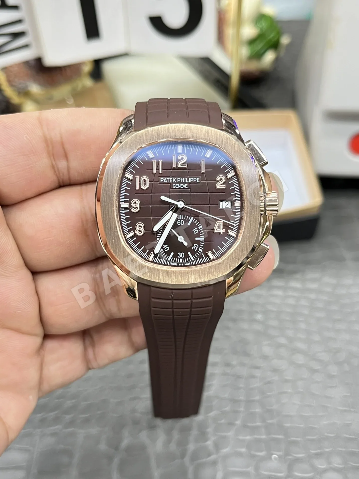 파텍필립 노틸러스 5968 크로노그래프 자동 레플리카 44004 Patek Philippe