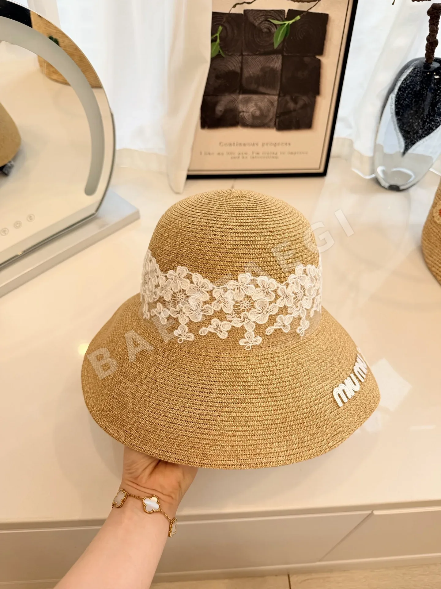 미우미우 모자 80810 Miu Miu Cap 상세 이미지 6
