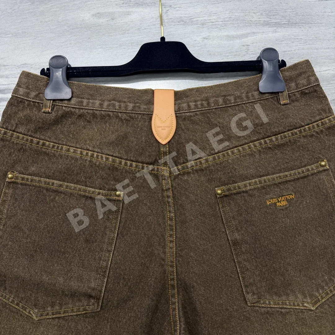 루이비통 SS 워싱 데님 반바지 41409 Louis Vuitton Shorts 상세 이미지 6