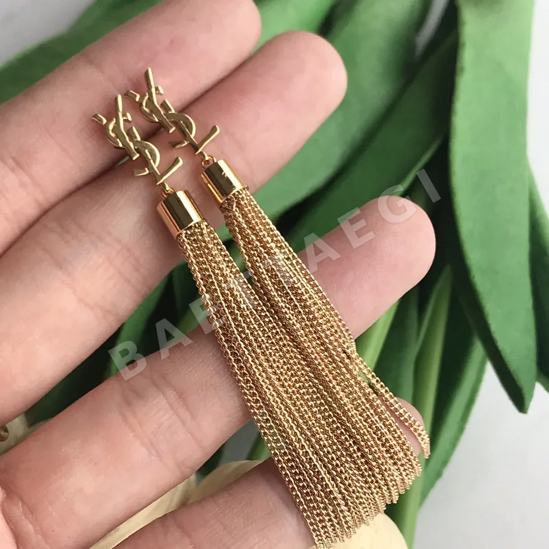 생로랑 YSL 로고 귀걸이 상세 이미지 7