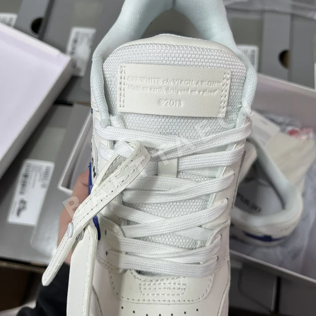 오프화이트 아웃 오브 오피스 블루 202388 Off White Out Of Office 00O Low Tops Animation 상세 이미지 3