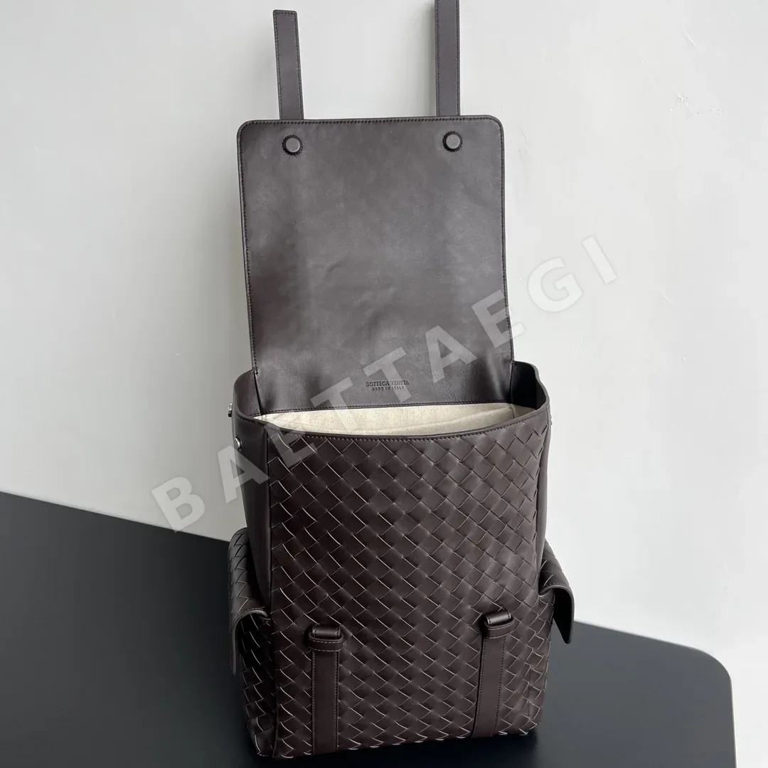 보테가베네타 송아지가죽 남성 백팩 805971 5736 상세 이미지 5