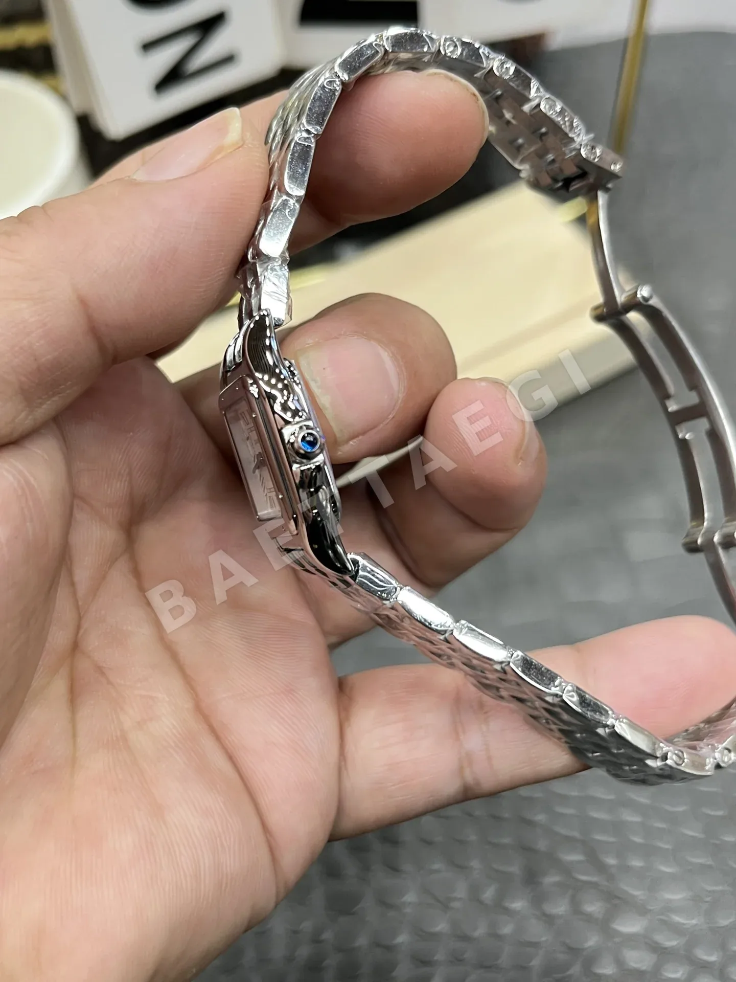 까르띠에 팬더 스몰 쿼츠 시계 상세 이미지 6