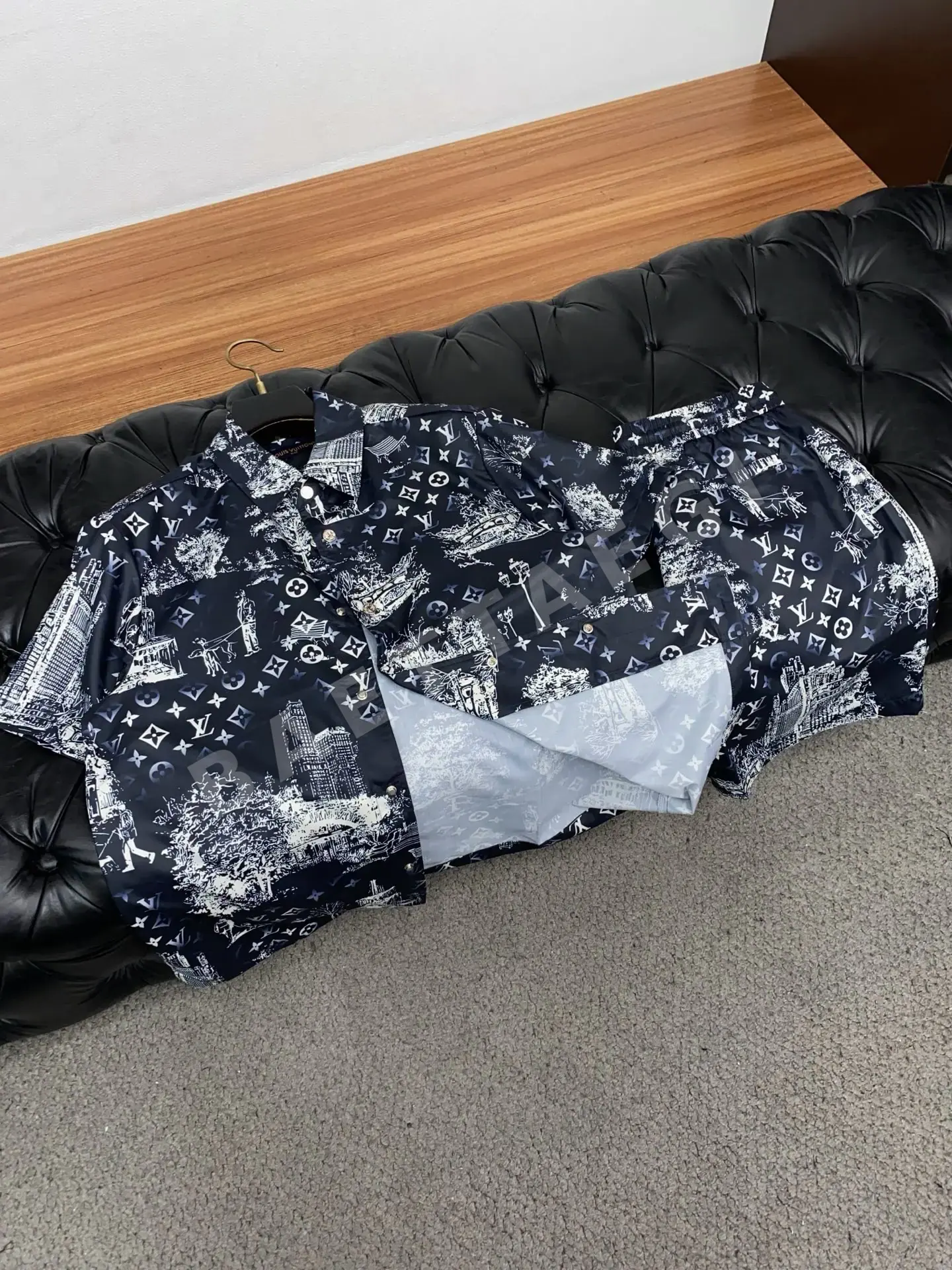 루이비통 남성 반바지 세트 상세 이미지 7