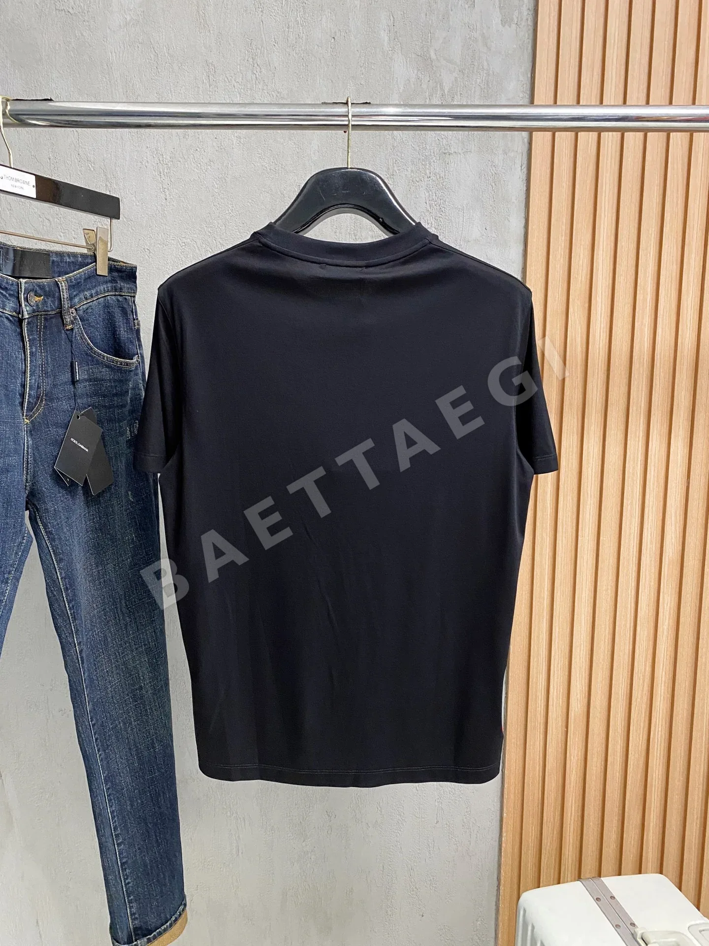 에르메스 라운드넥 남성 반팔 티셔츠 상세 이미지 9
