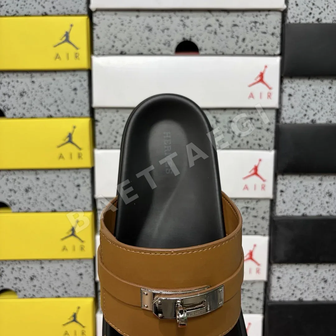 에르메스 [YX] 오렌지 205766 Hermes Chypre Sandal 상세 이미지 5
