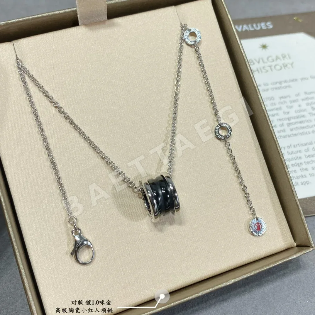 불가리 리틀레드맨 블랙 세라믹 목걸이 상세 이미지 8