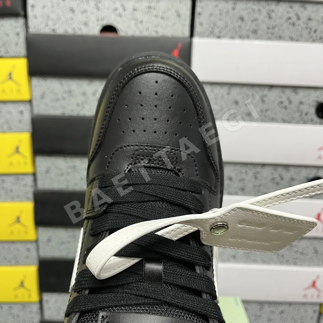 오프화이트 [YC/3A] 아웃 오브 오피스 OOO 로우 탑스 블랙 화이트 202436 Off White Out Of Office OOO Low 상세 이미지 3