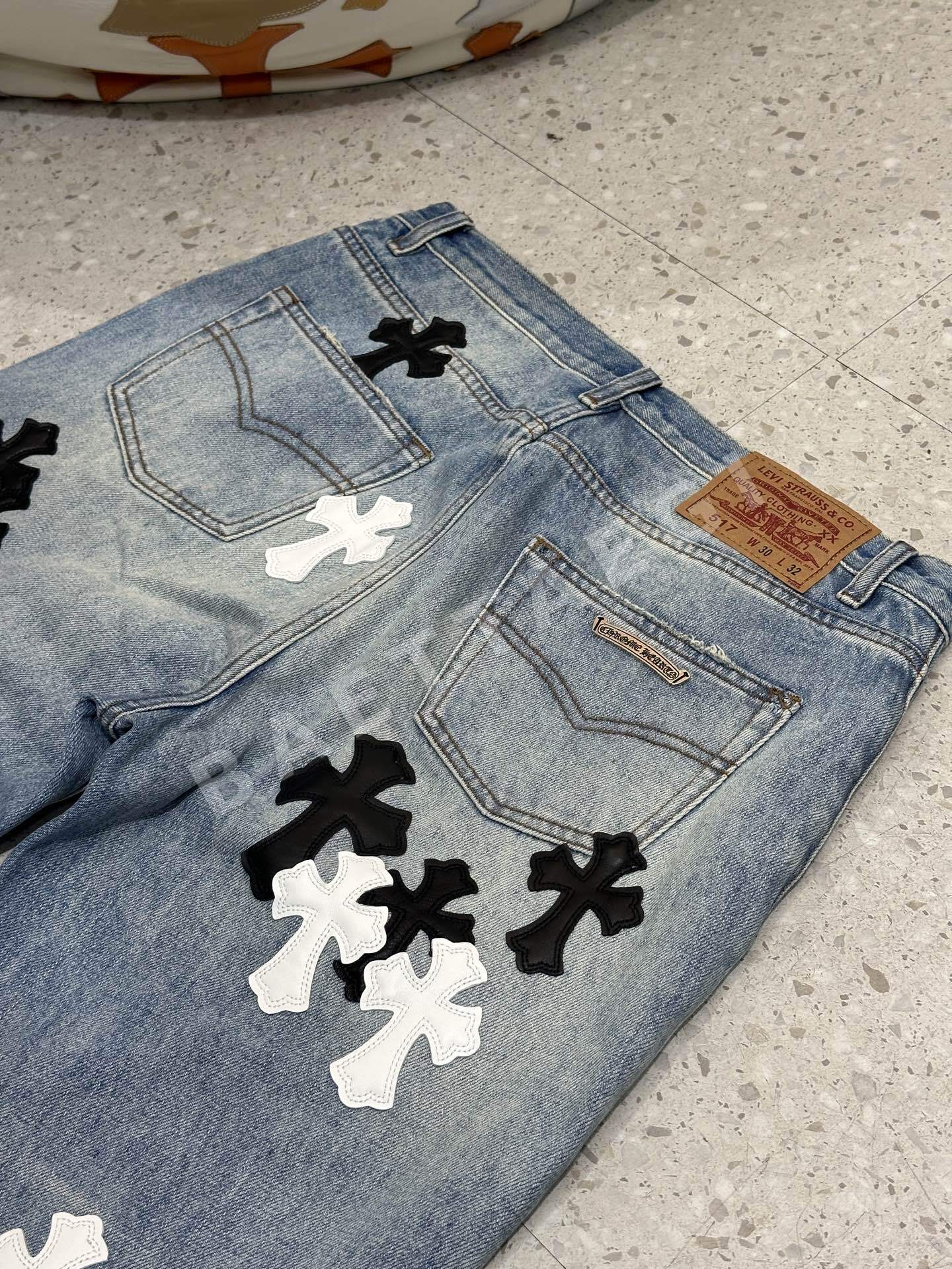 크롬하츠 남성 바지 164067 Chrome Hearts Pants 상세 이미지 3