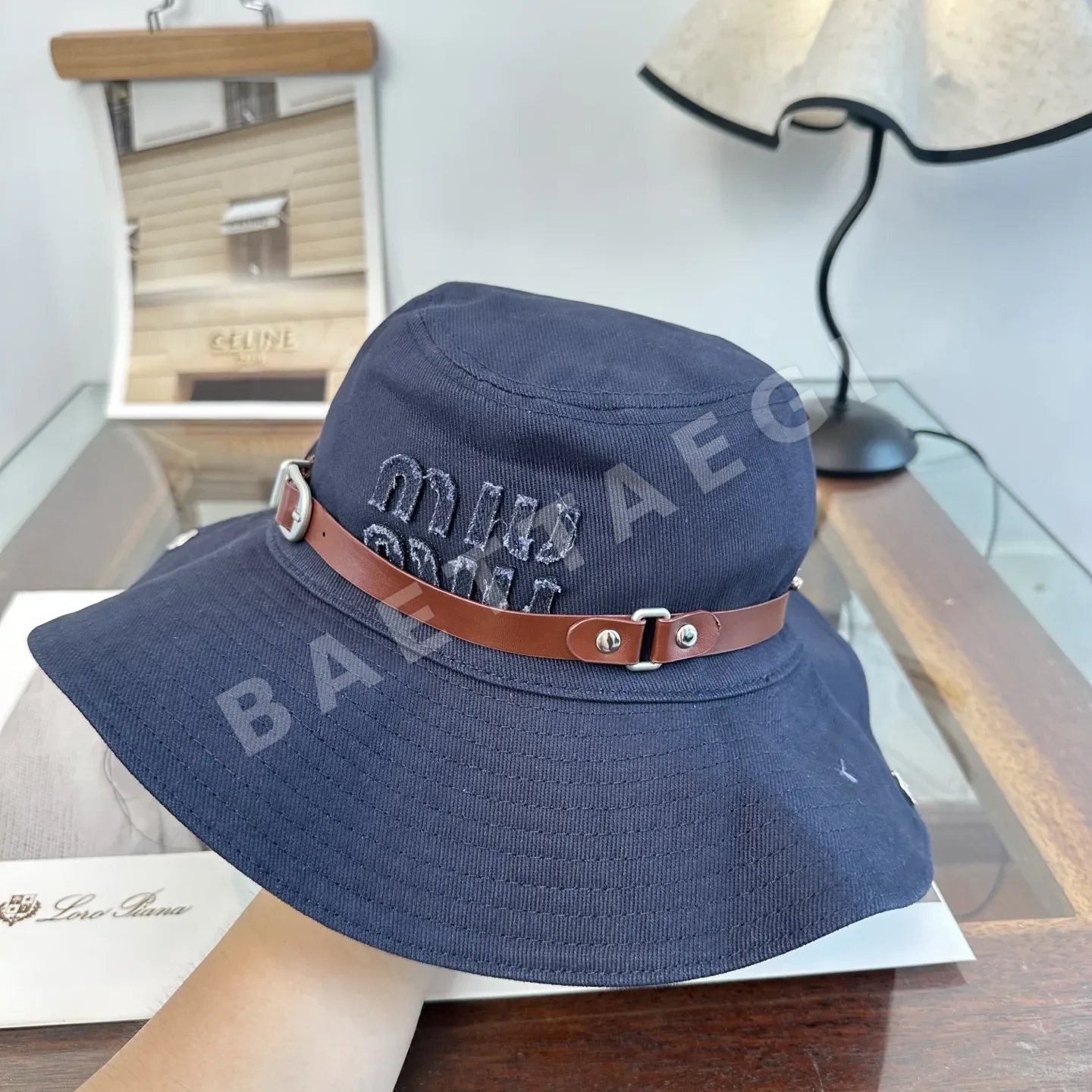 미우미우 모자 185825 Miu Miu Cap 상세 이미지 5
