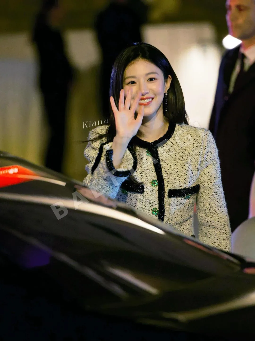 샤넬 더블 C 태슬 블랙 오닉스 귀걸이 상세 이미지 2