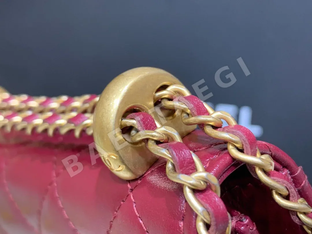 샤넬 메티에 다르 더블 골드 비즈 미니 백 AP2290 상세 이미지 8